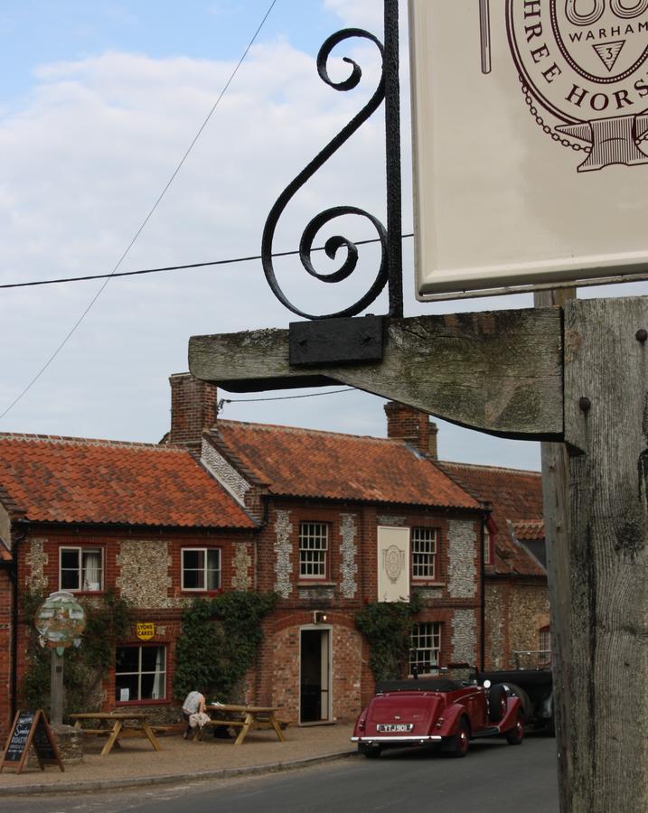 The Three Horseshoes Warham المظهر الخارجي الصورة